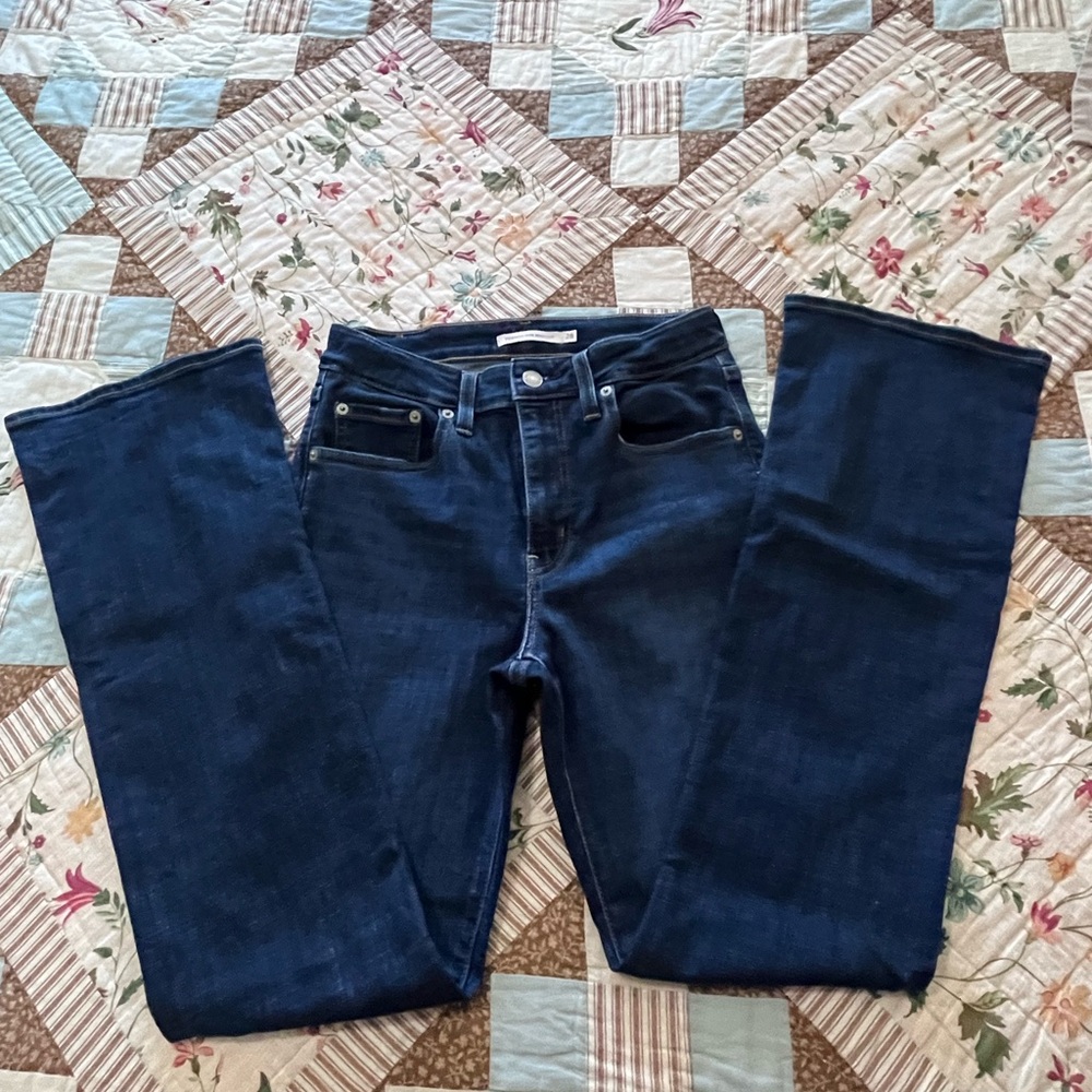 Levi's Women's Boot Cut Jeans - Dark Blue